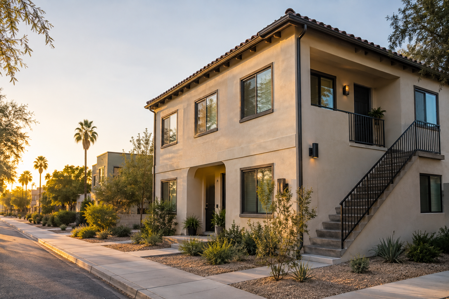 Representative small multifamily investment property
